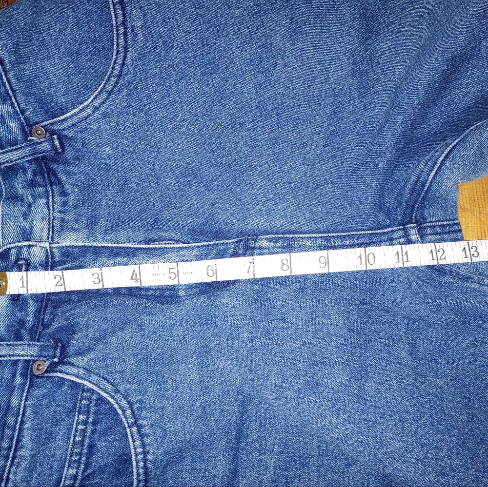 Woolrich Women's Fleece Lined Jeans size 8 - Picture 4 of 8